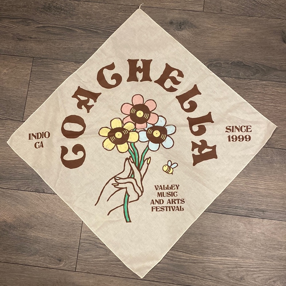 Coachella Official Merch 2022 Bandana